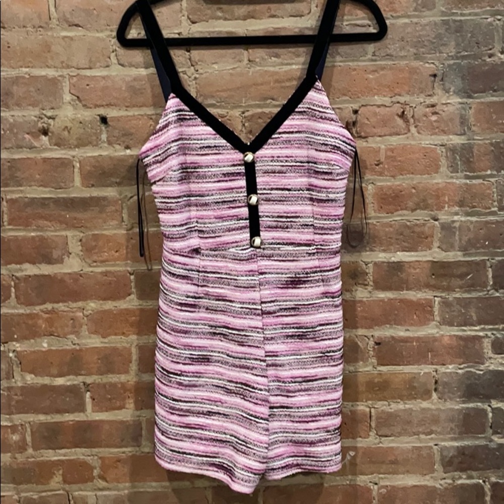 Zara pink romper NWOT